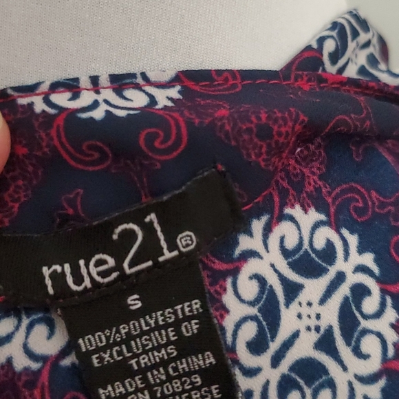 🟣 3/$25 RUE21 NWOT Tunic blouse - Picture 7 of 7